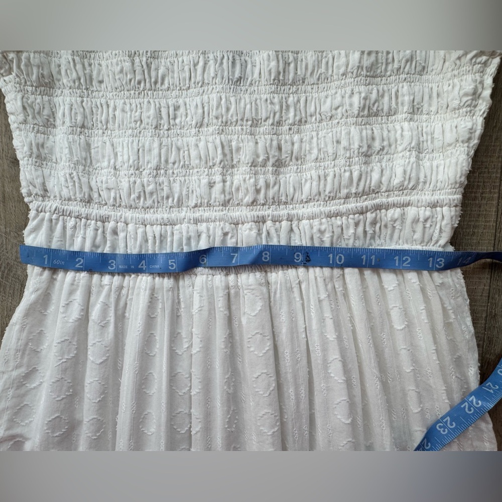 Anthropologie Peregrine White Dress XS Boho Romantic Cottagecore Chic - Picture 8 of 14